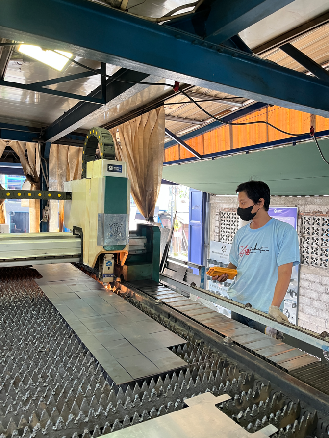 Jasa Laser Cutting Plat Besi